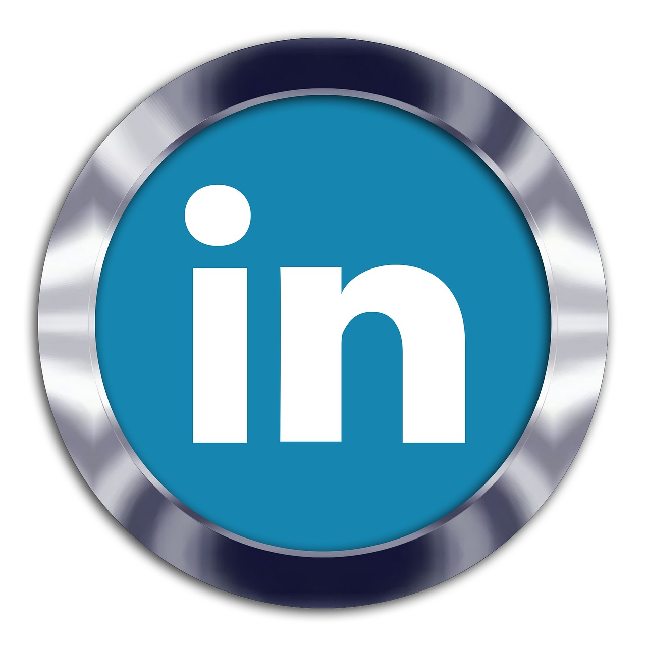Ícone do LinkedIn representando rede profissional